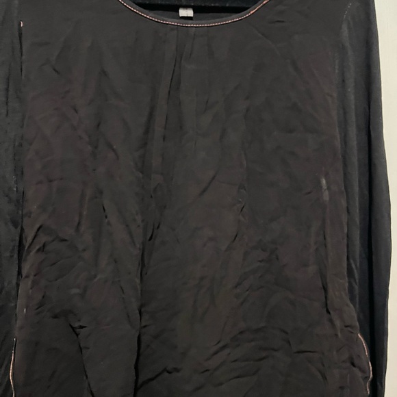 Anthropologie bl^nk long sleeve layered top - Picture 3 of 8